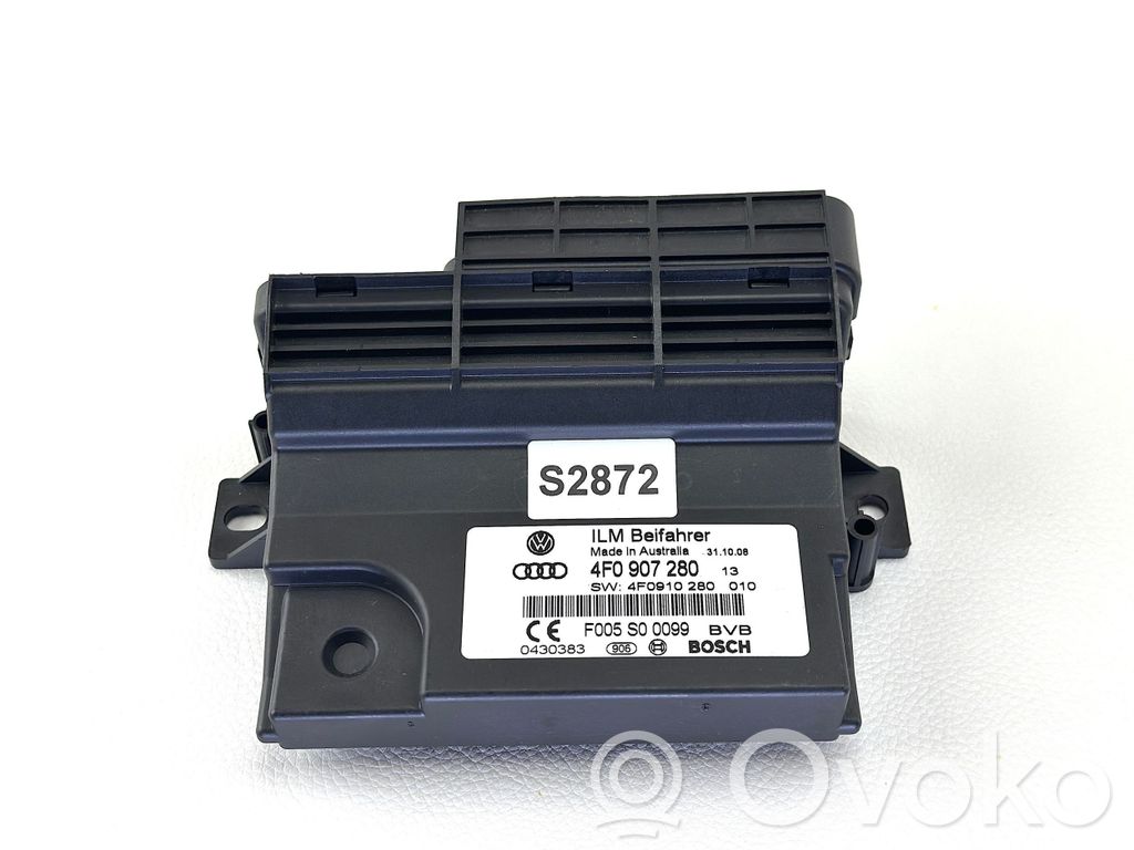 Otras unidades de control/módulos   4F0907280,F005S00099,4F0910280