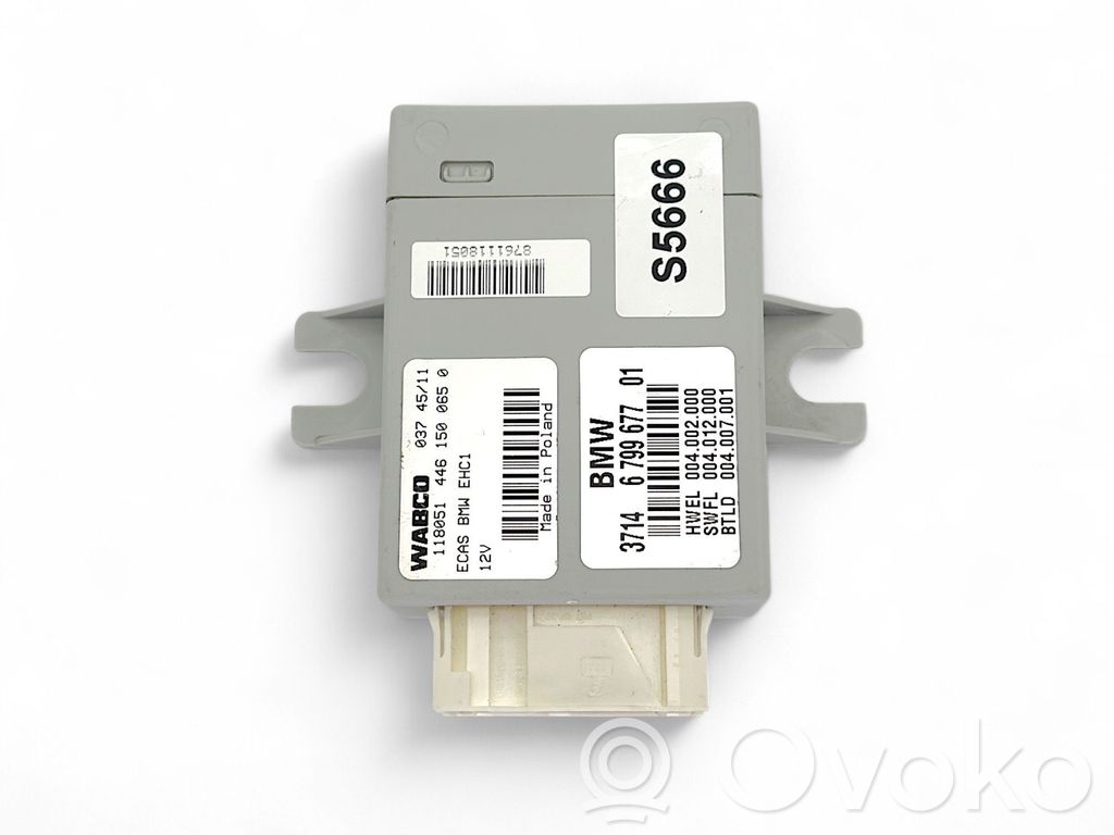 BMW 5 F10 F11 Air suspension control unit module (rear) 