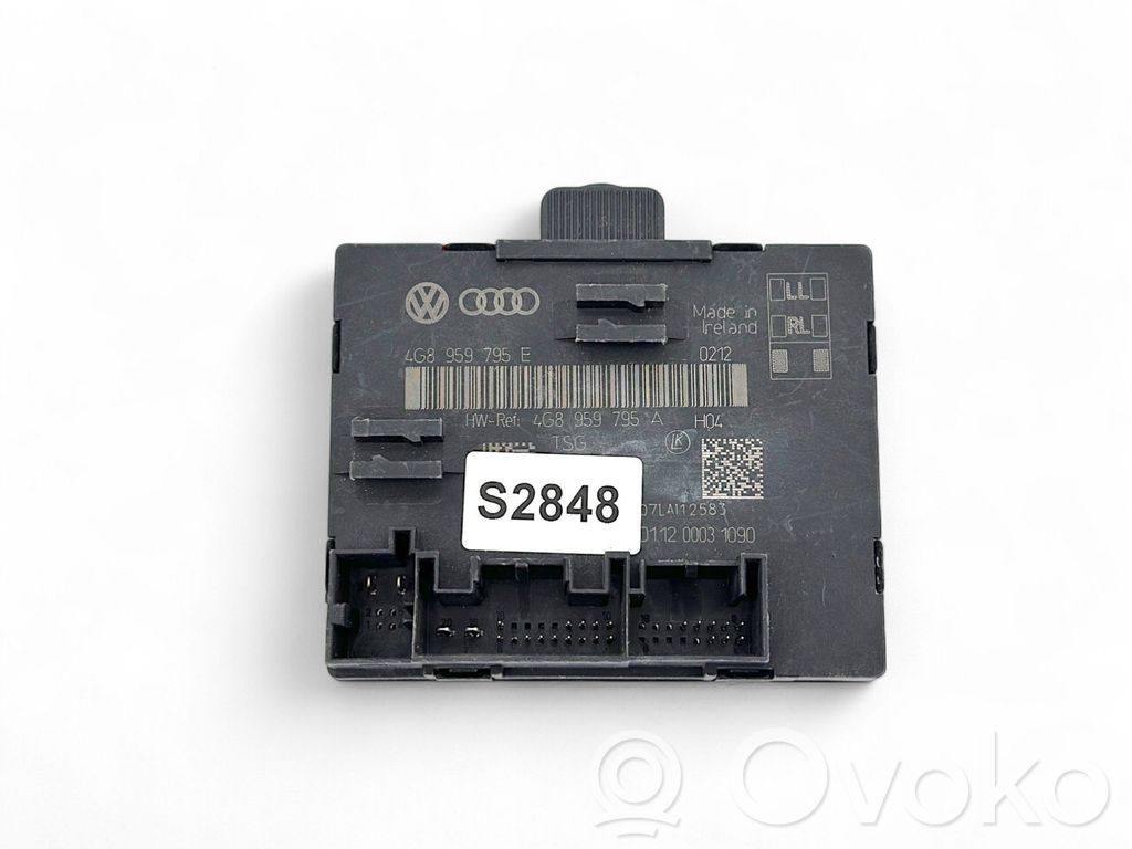 Audi A7 S7 4G Door control unit/module 