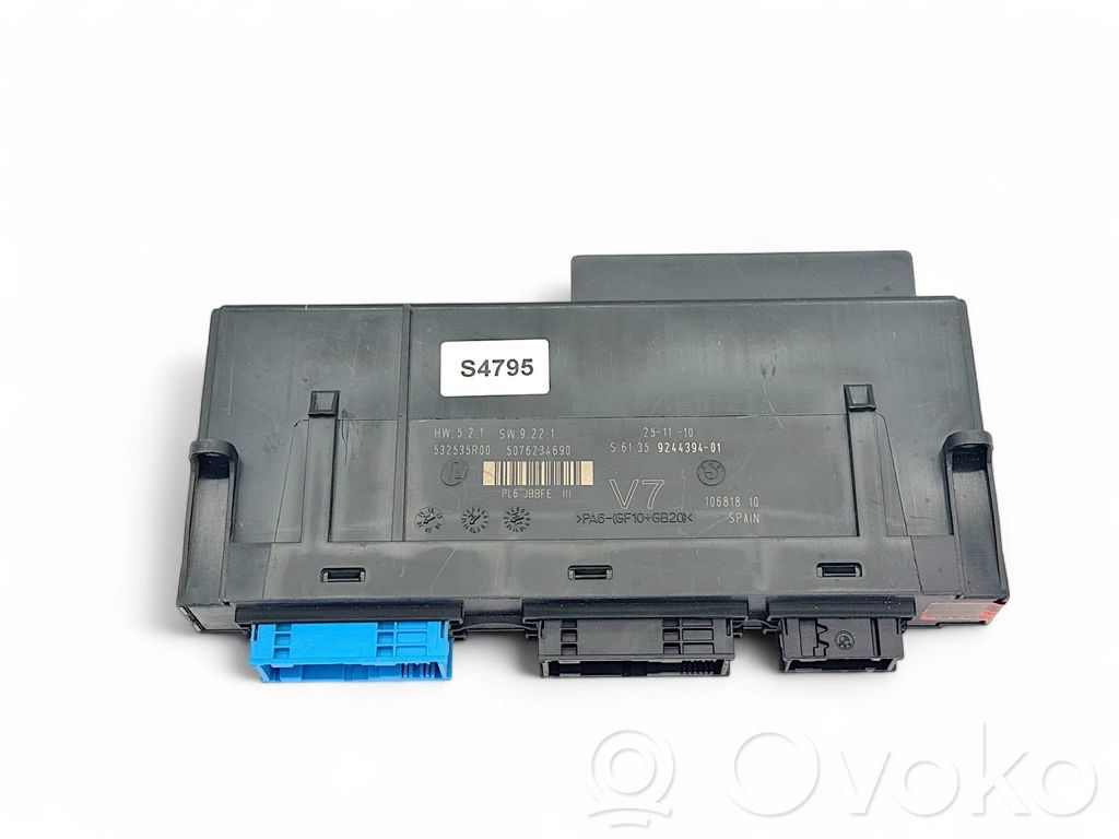BMW 5 F10 F11 Modulo comfort/convenienza 