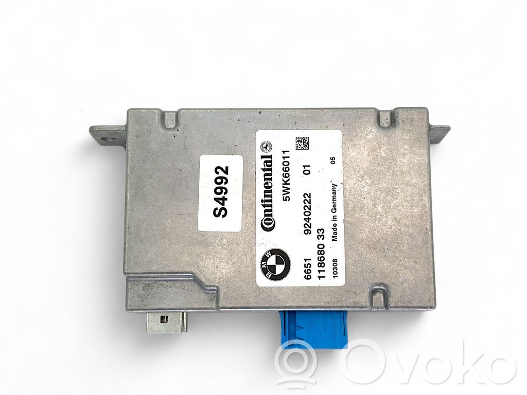 BMW 5 GT F07 Camera control unit module 