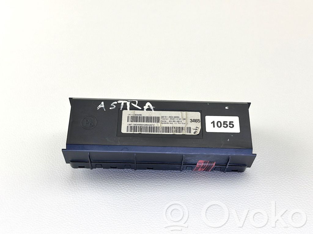 Opel Astra J Other control units/modules 