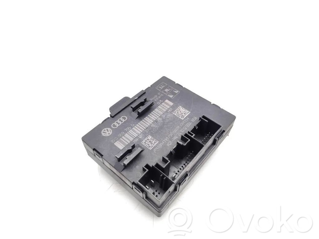 Skoda Superb B6 (3T) Door control unit/module 