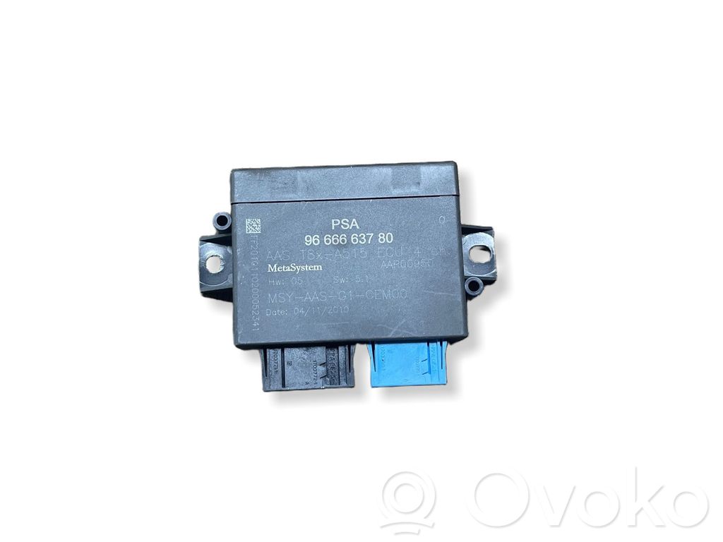 Peugeot 3008 I Parking PDC control unit/module 