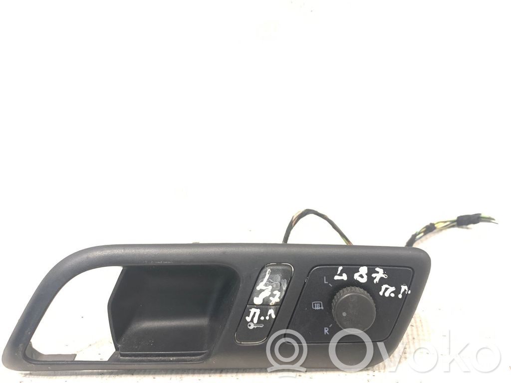 Volkswagen Polo IV 9N3 Bouton de commutateur rétroviseur latéral
