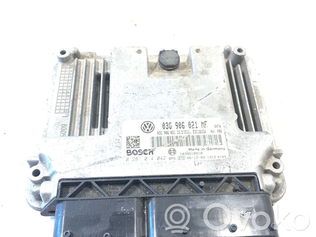 Volkswagen PASSAT B6 Engine control unit/module 