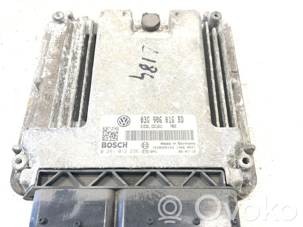 Skoda Octavia Mk2 (1Z) Engine control unit/module 