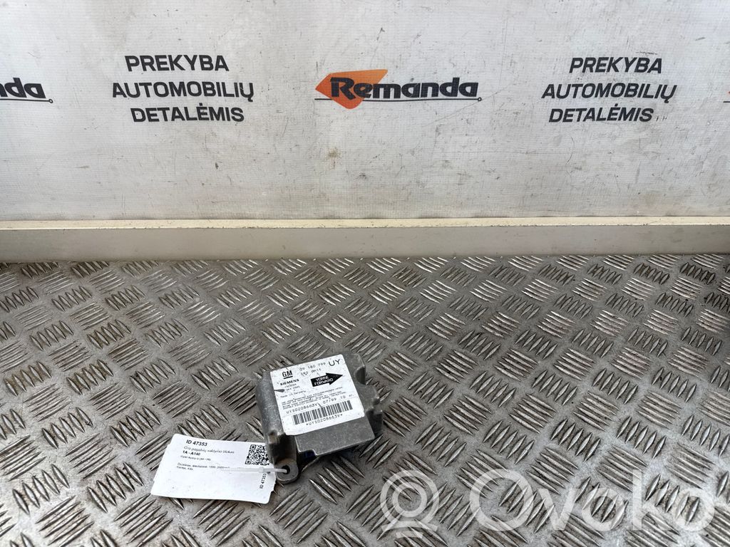 Opel Astra G Airbag control unit/module 