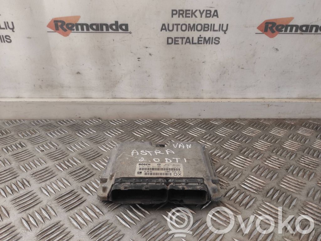 Opel Astra G Engine control unit/module 