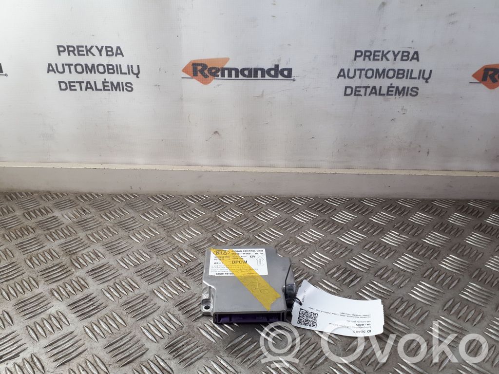 KIA Sorento Airbag control unit/module 