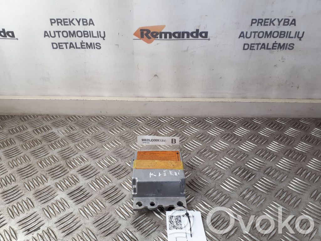 Nissan Qashqai Sterownik / Moduł Airbag 