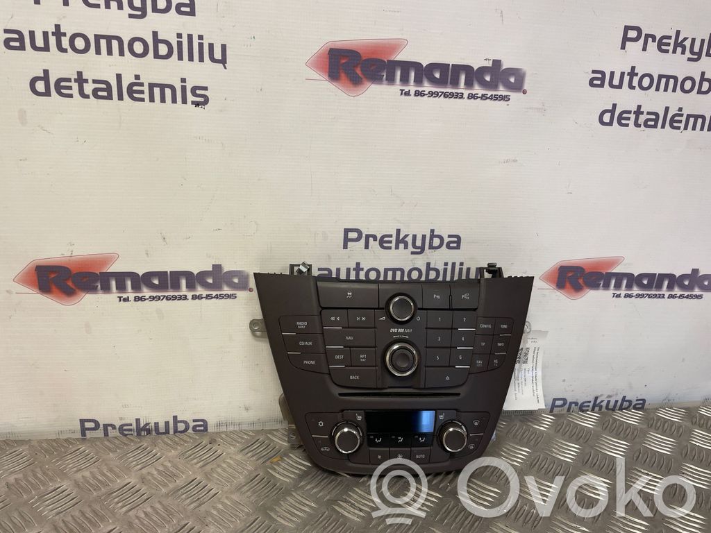 Opel Insignia A Oro kondicionieriaus/ klimato/ pečiuko valdymo blokas (salone) 