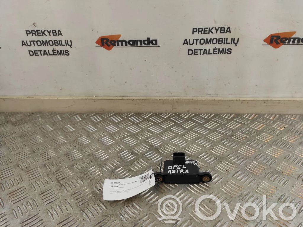 Opel Astra J ESP acceleration yaw rate sensor 