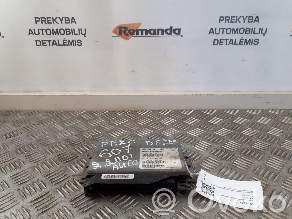 Peugeot 607 Gearbox control unit/module 