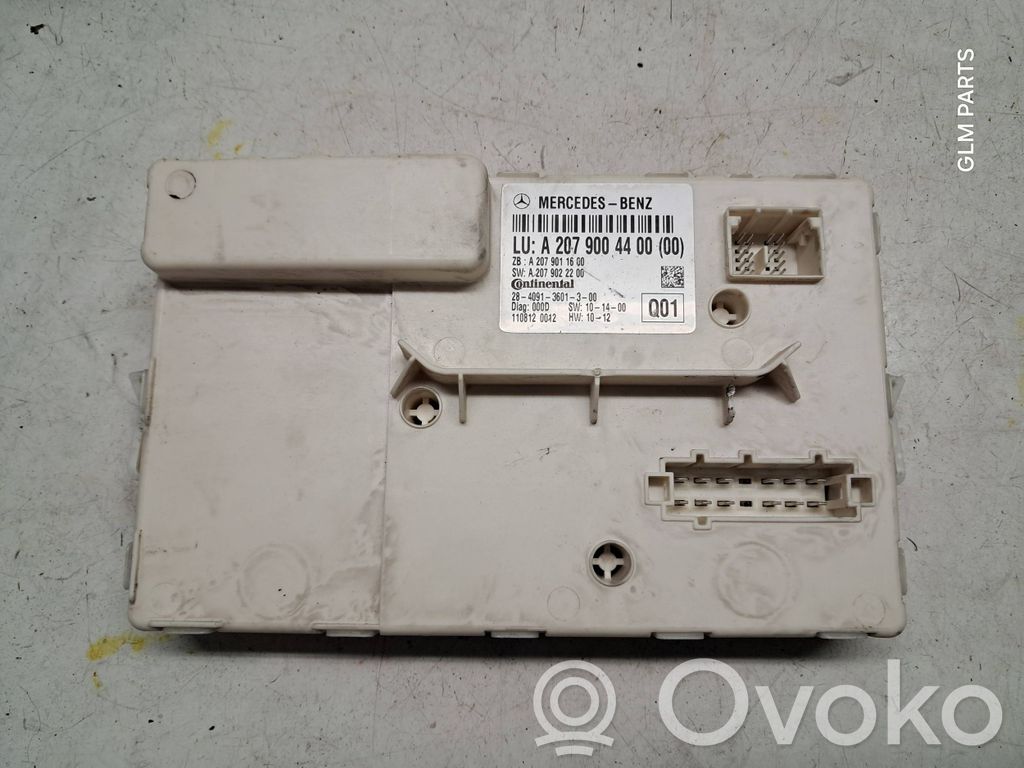 Mercedes-Benz E C207 W207 Autres unités de commande / modules 