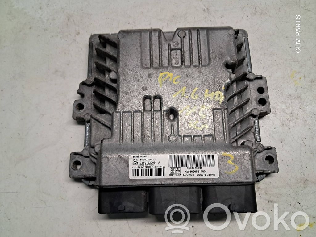 Citroen C4 II Picasso Engine control unit/module 