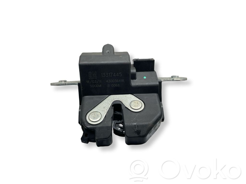 Opel Meriva B Tailgate/trunk/boot lock/catch/latch 