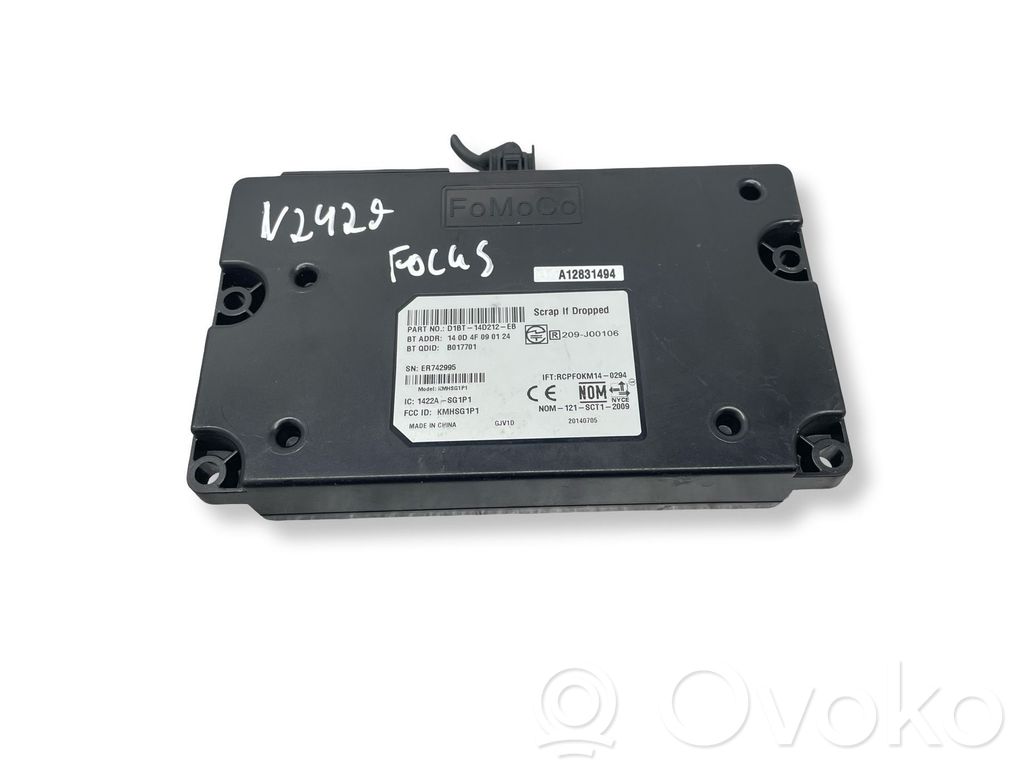 Bluetooth control unit module   B017701,A12831494,D1BT14D212EB,1422ASG1P1
