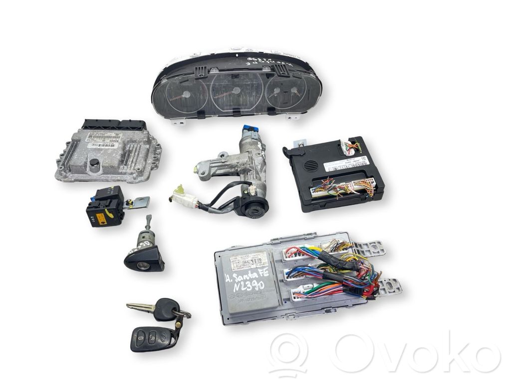 Hyundai Santa Fe Engine ECU kit and lock set 