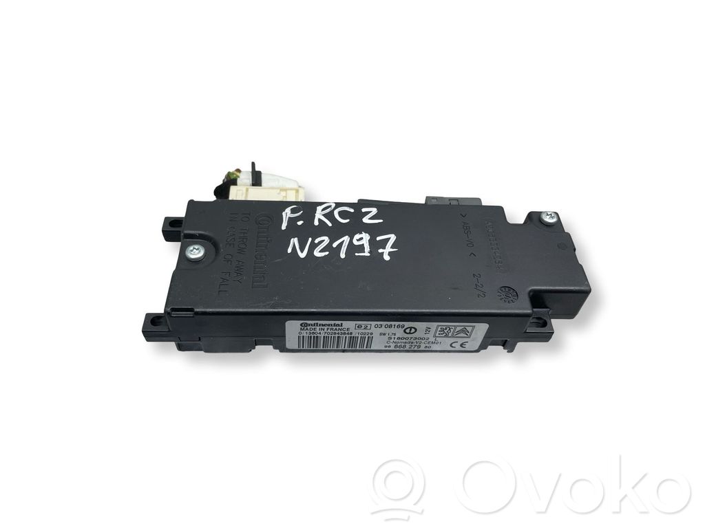 Peugeot RCZ Bluetooth control unit module 
