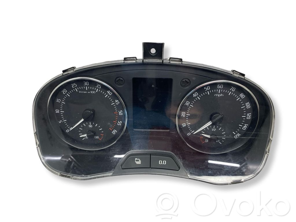 Skoda Fabia Mk2 (5J) Spidometras (prietaisų skydelis) 