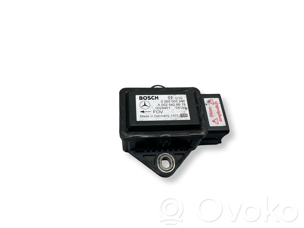 Mercedes-Benz E W211 ESP acceleration yaw rate sensor 