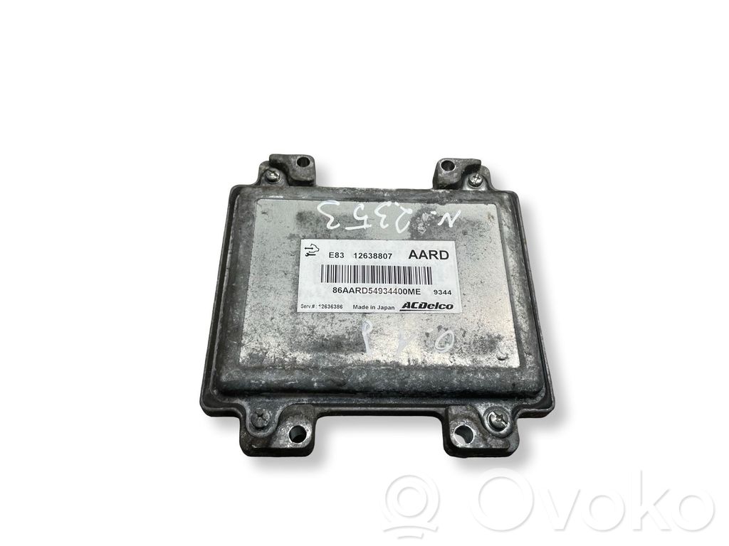 Opel Astra J Engine control unit/module 