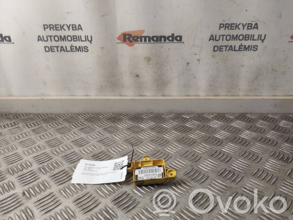 Opel Astra H Airbagsensor Crashsensor Drucksensor 
