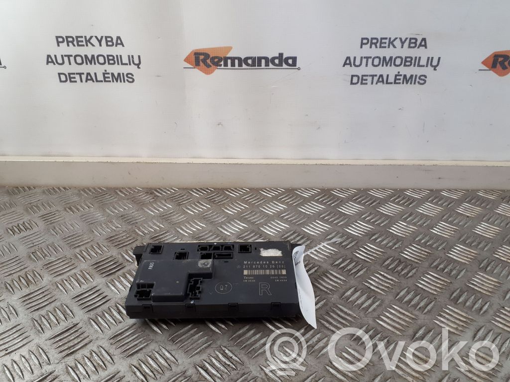 Mercedes-Benz E W211 Door control unit/module 