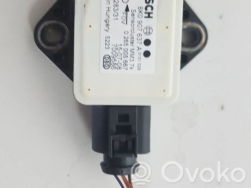 Audi A4 S4 B8 8K Sensore di imbardata accelerazione ESP 