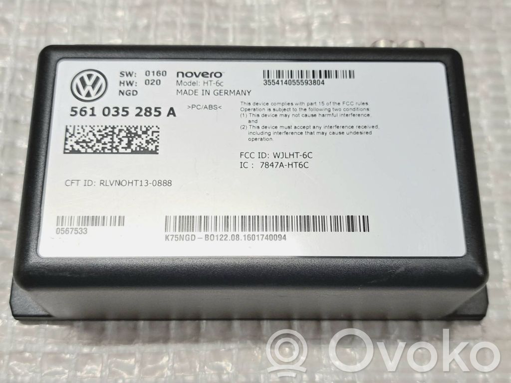 Volkswagen Jetta VI GPS navigation control unit/module 