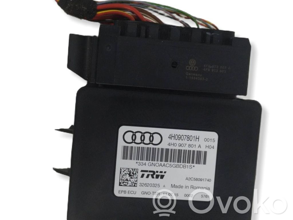 Audi A8 S8 D4 4H Hand brake control module 