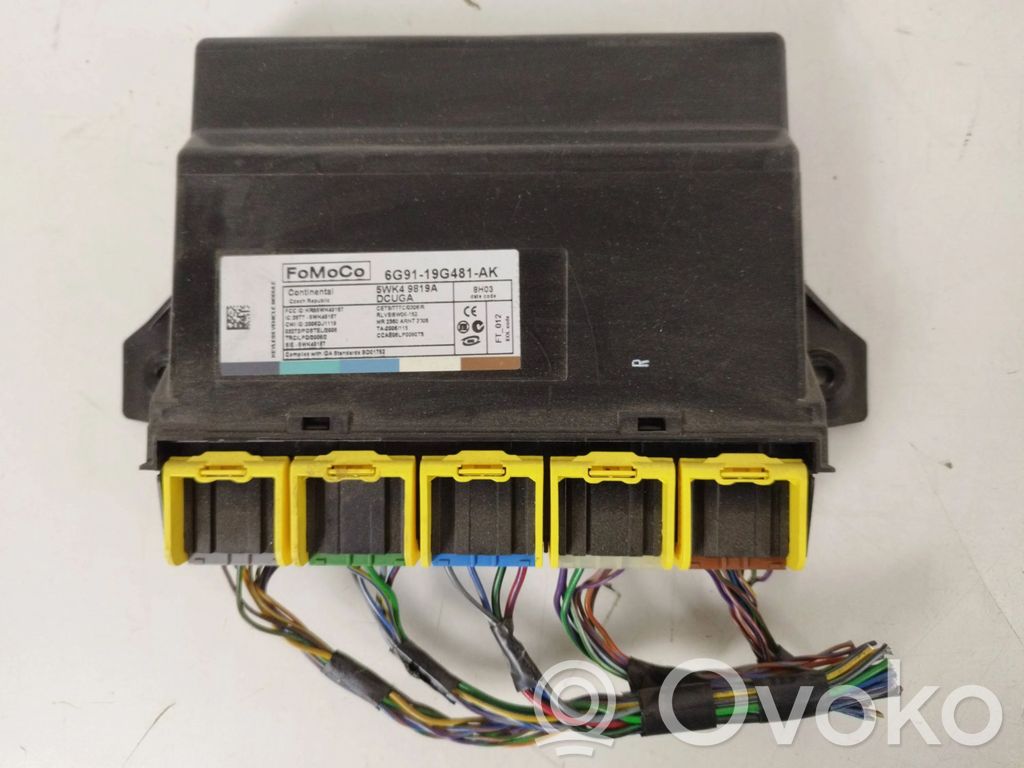 Moduł / Sterownik komfortu   6G9119G481AK,5WK49819A