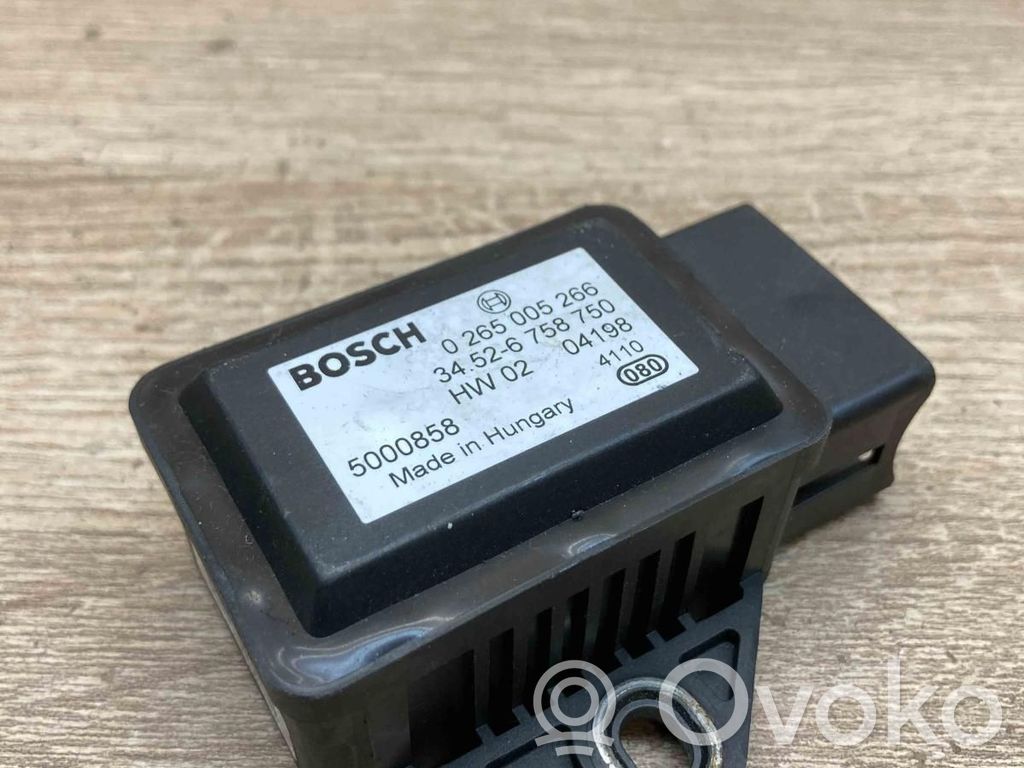 BMW 5 E60 E61 ESP acceleration yaw rate sensor 