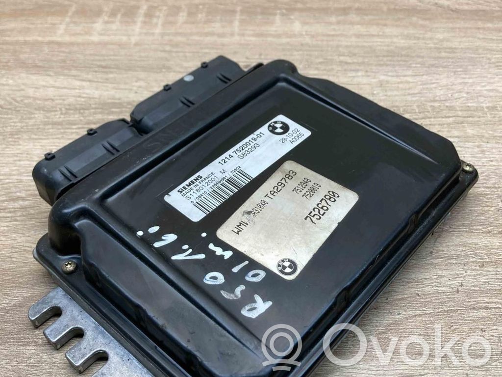 Engine control unit/module ECU   7520019,S118012001