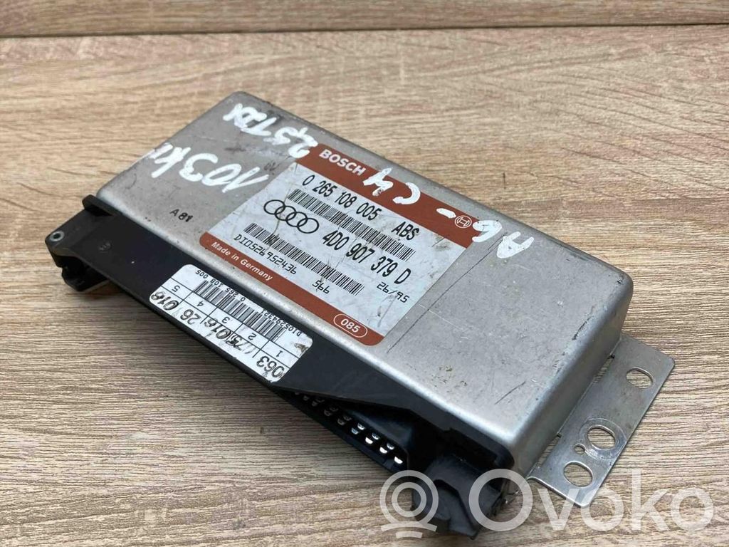 ABS control unit/module   4D0907379D,0265108005