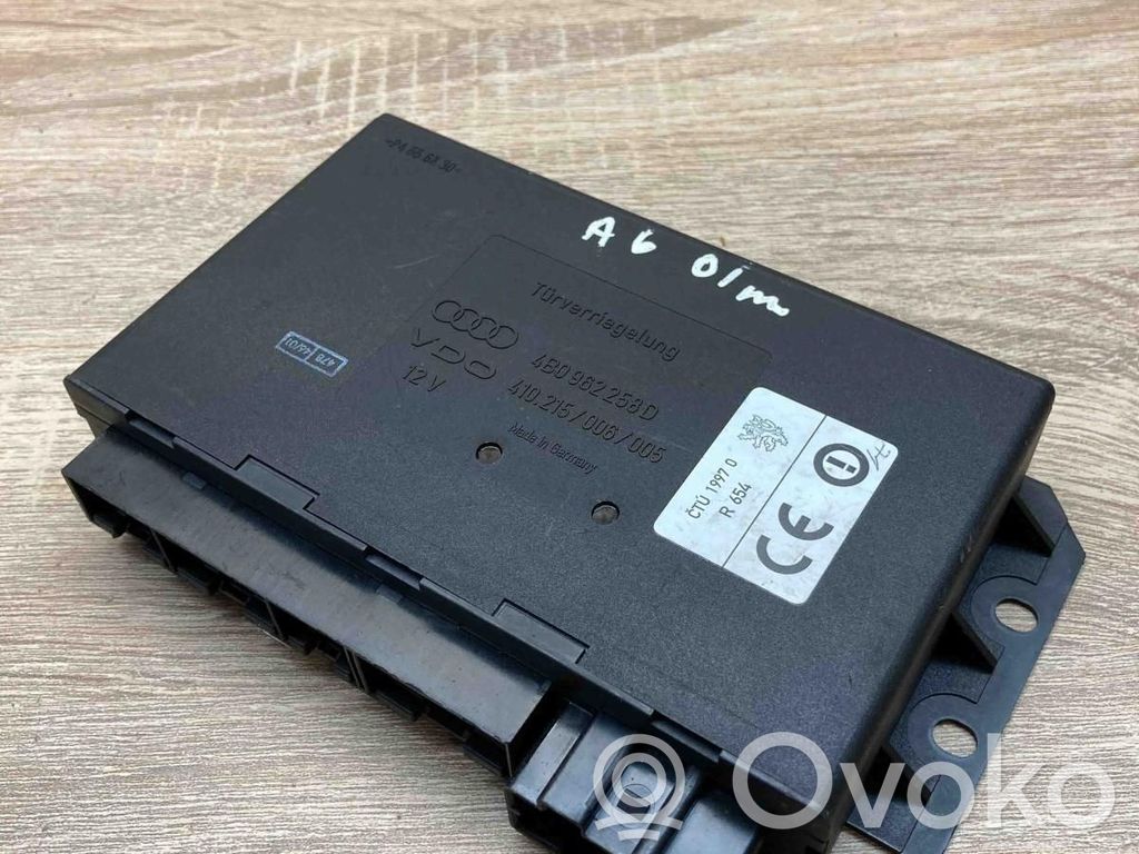 Moduł / Sterownik komfortu   4B0962258D,410215006,005USED