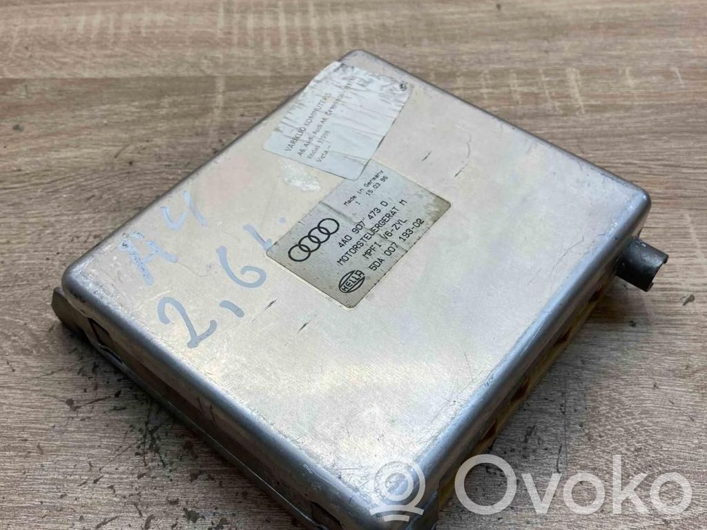 Engine control unit/module ECU   4A0907473D,5DA00719302
