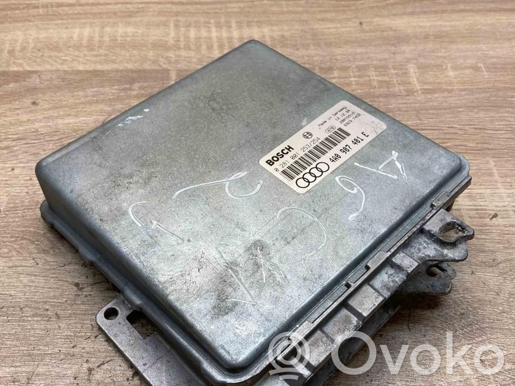 Engine control unit/module ECU   4A0907401E,0281001253,254USED