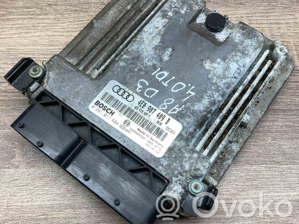 Audi A8 S8 D3 4E Engine control unit/module ECU 