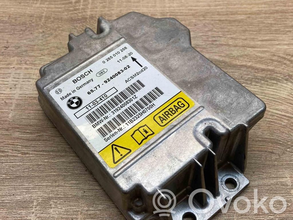 Airbag control unit/module   9240083,ACSM2CD20