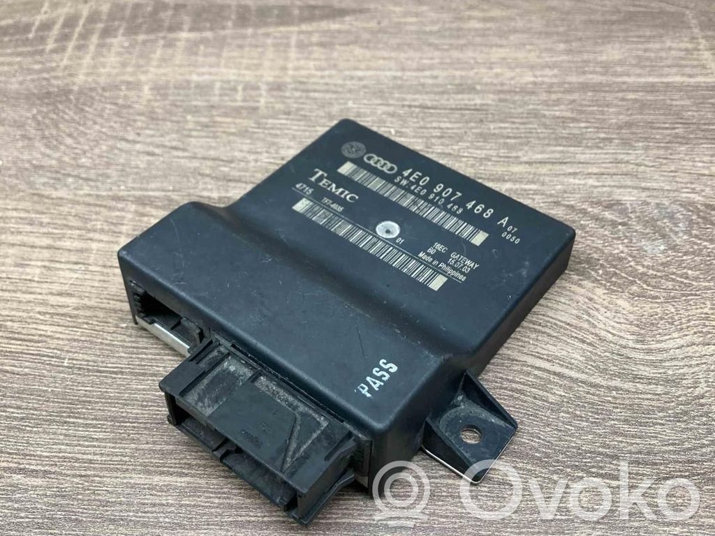 Audi A8 S8 D3 4E Gateway control module 