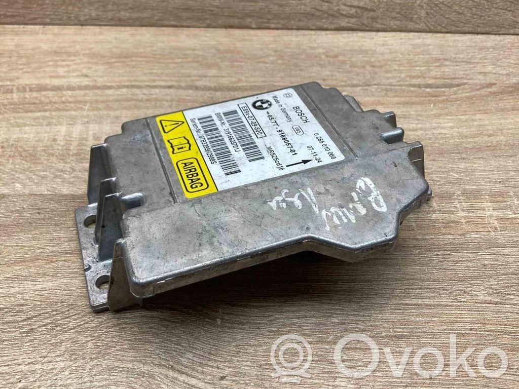 Airbag control unit/module   9166057,0285010066