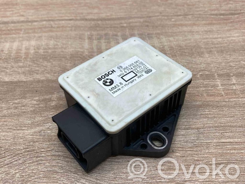 BMW 5 E60 E61 ESP acceleration yaw rate sensor 