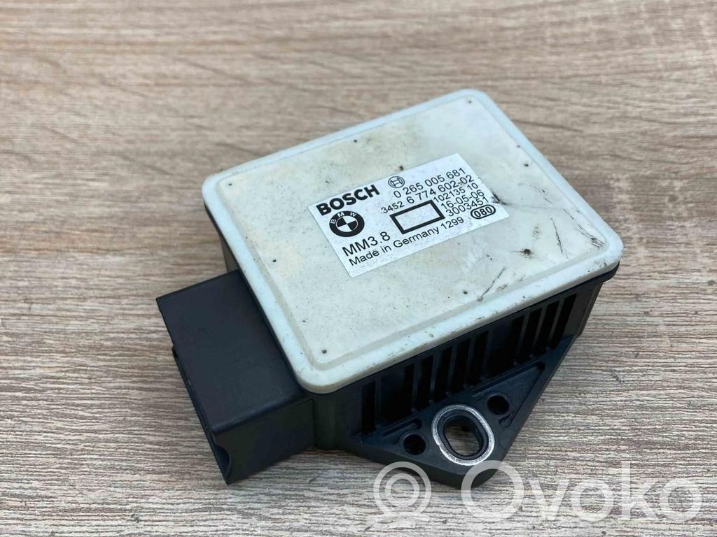 BMW 5 E60 E61 ESP acceleration yaw rate sensor 