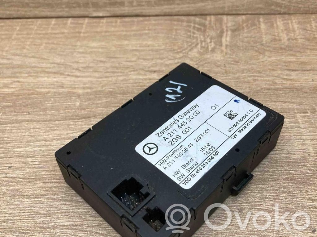 Mercedes-Benz E W211 Gateway control module 