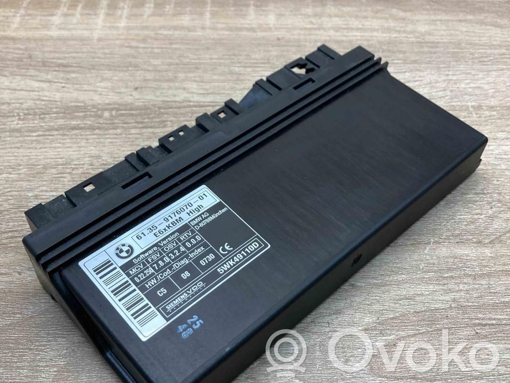 BMW 5 E60 E61 Komforta modulis 