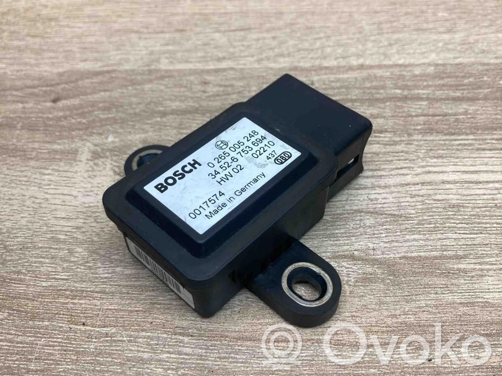 BMW 3 E46 ESP acceleration yaw rate sensor 