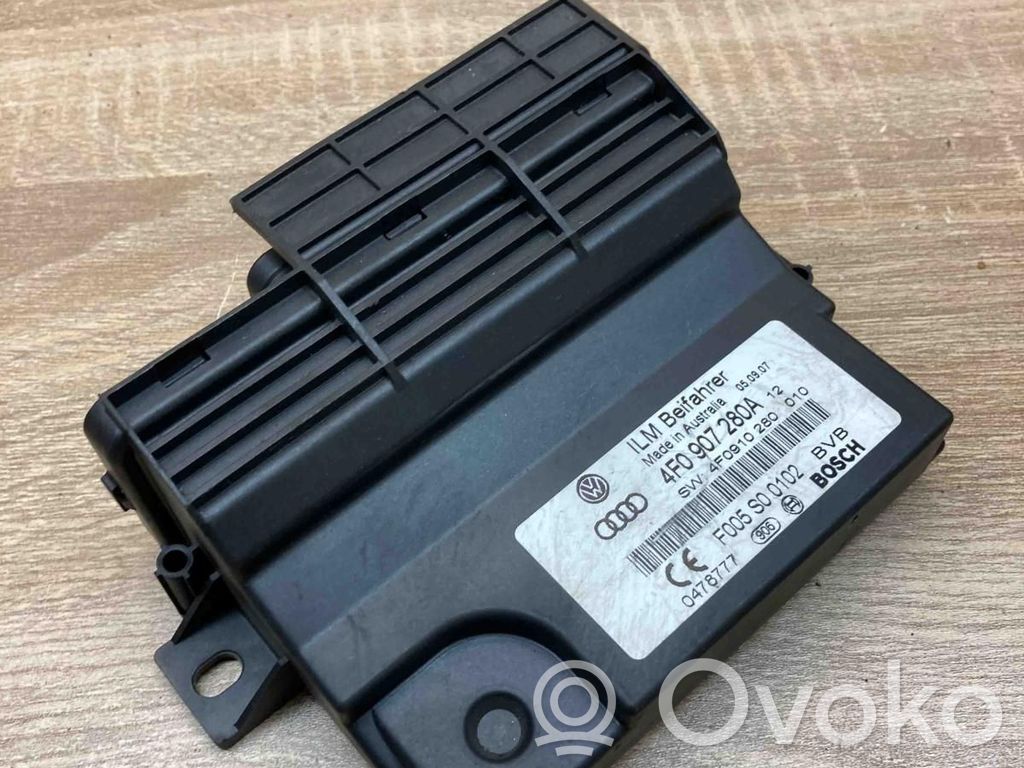 Audi A6 S6 C6 4F Unitate control management alimentare 