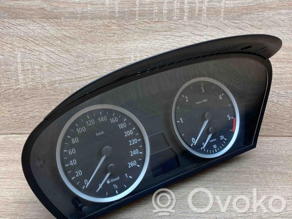 BMW 5 E60 E61 Speedometer (instrument cluster) 